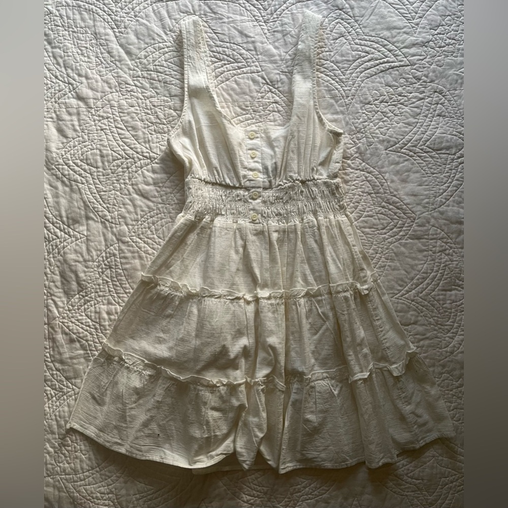 NWT! Urban Outfitters Mini Dress. Ivory. Size S